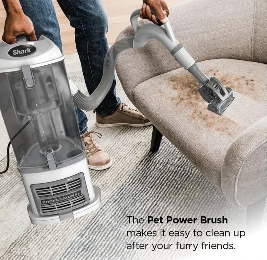 Shark Navigator Lift-Away White 1200W Professional Upright Vacuum