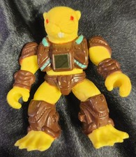 Vintage Hasbro Takara Battle Beasts Series 2 Eager Beaver #44 Working Sticker