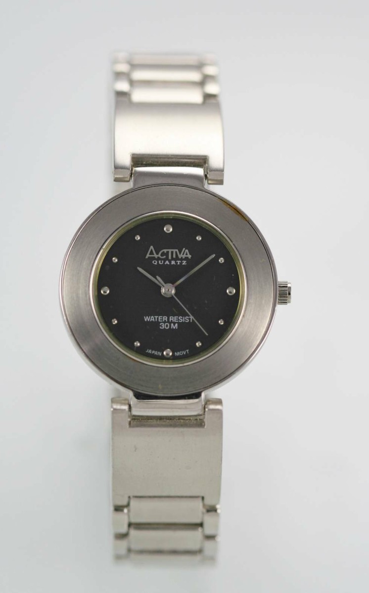 Activa Womens Watch Silver Stainless Steel 30m Water Resis  display picture 3