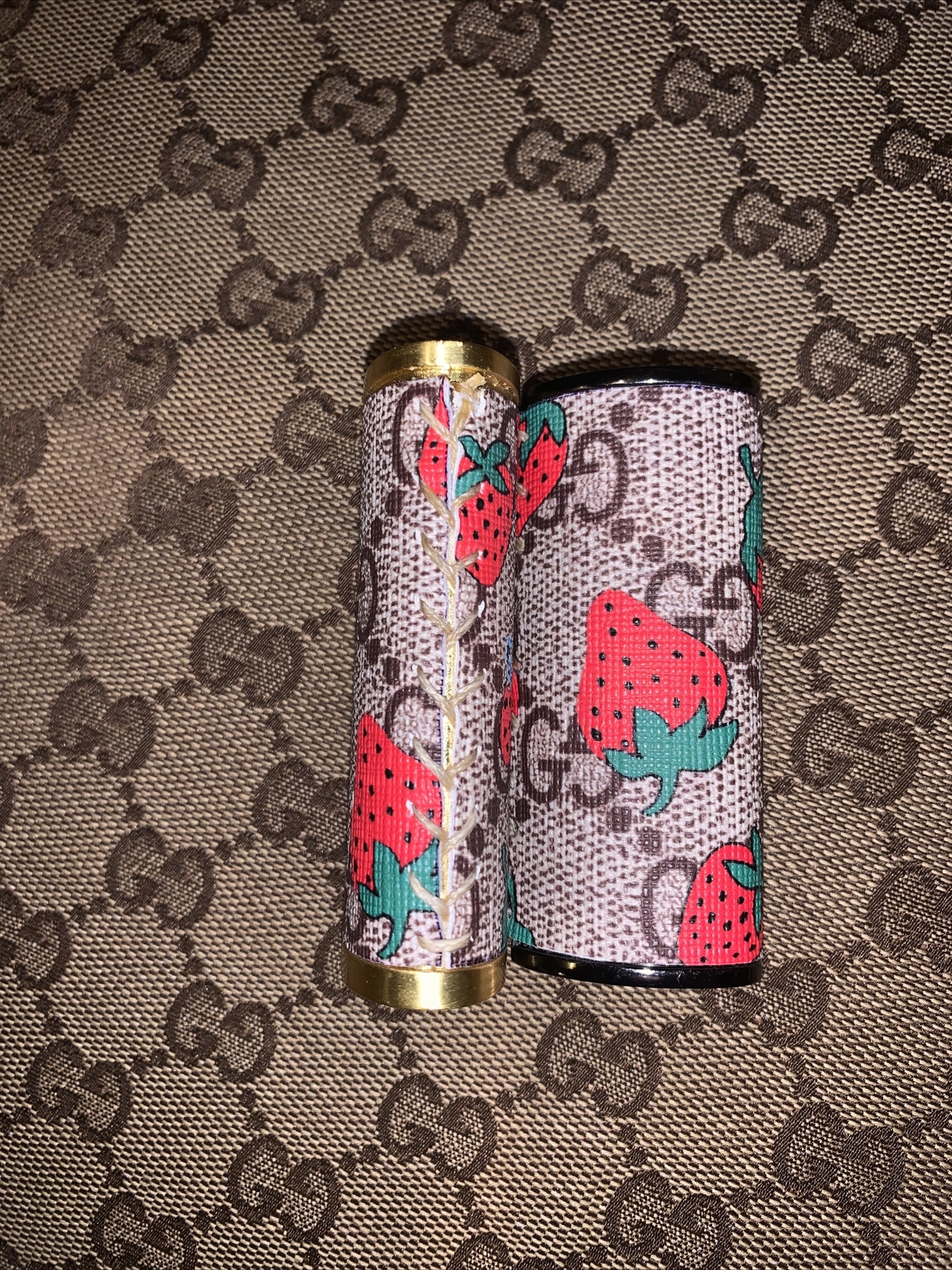 gucci strawberry LIGHTER CASE FITS LARGE BIC eBay