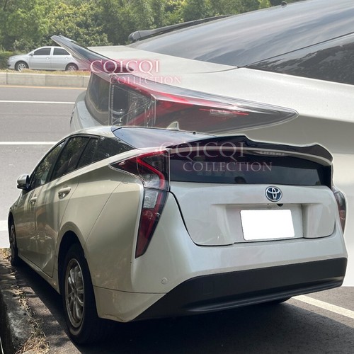 Painted Gloss Black M type trunk spoiler for TOYOTA 2015~2022 Prius XW50 LE XLE◎ - Picture 3 of 9