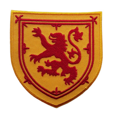 SCHOTTLAND SCHOTTISCHES EMBLEM SCHILD FLAGGE FOOTBALL RUGBY BESTICKT PATCH UK VERKÄUFER