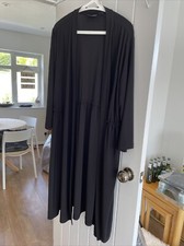 Nina Leonard Jacket Black 3xl Duster