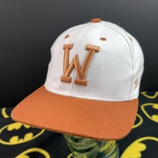 Zephyr Letter  W  Initial Multicolor Baseball Hat Cap Youth One Size