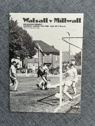 MILLWALL AWAY FRIENDLY 1989 TO 2019 YOU CHOOSE FROM DROPDOWN LIST - Picture 35 of 39