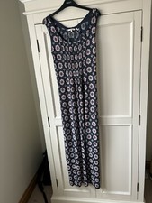 Fat Face Jersey Sleeveless Maxi Dress Size 10