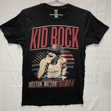 2016 KID ROCK September 9-10 FENWAY PARK Boston Concert Tour S Shirt RED SOX