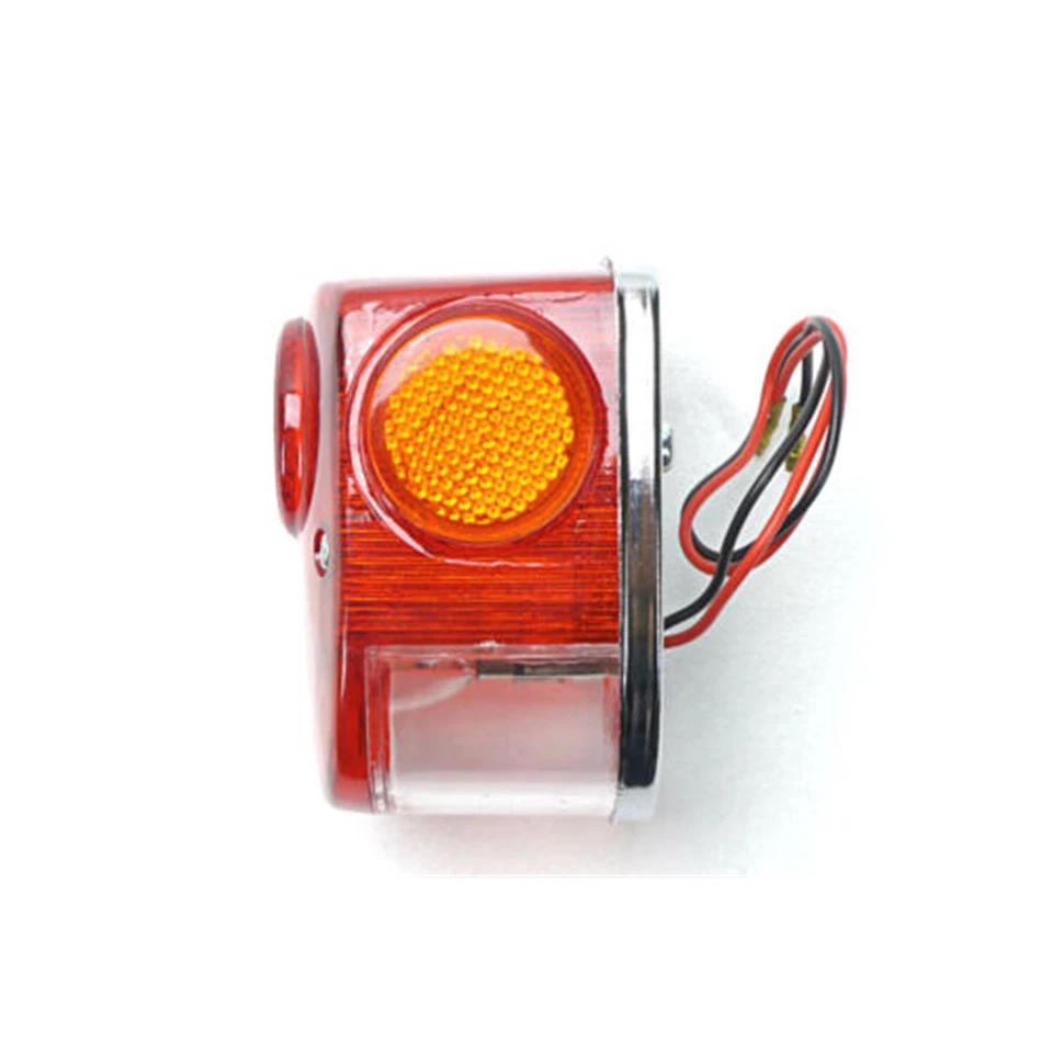 Taillight 6 Volt Amber Side Reflectors for Honda Z50, CT70 SL 33701-331-000 - Image 2 of 4