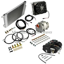12V Underdash Universal Air Conditioner Kit Cooling Evaporator A/C Unit