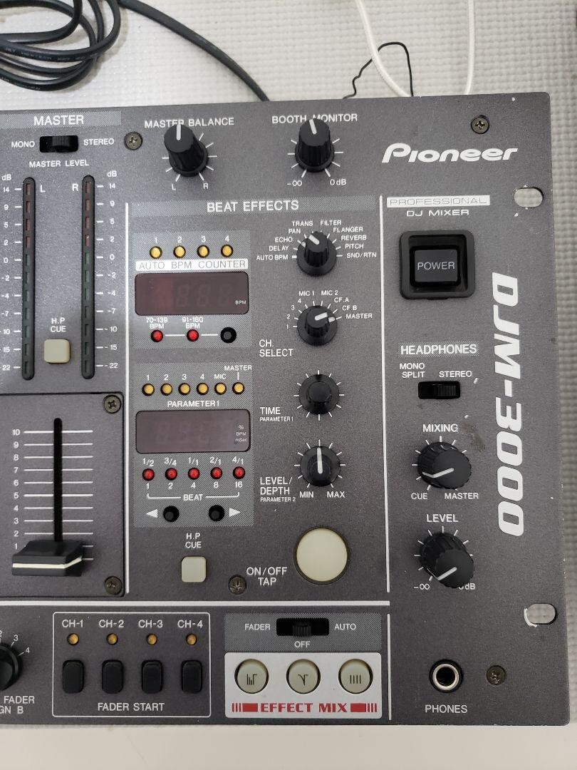 Pioneer DJM-3000 Rackmount Professional DJ Mixer 4-Channel