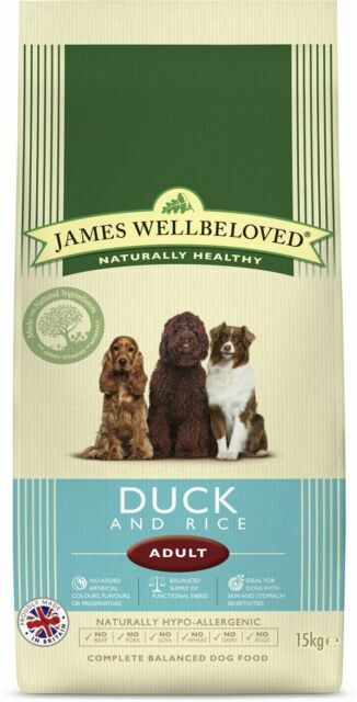 james wellbeloved puppy food 15kg