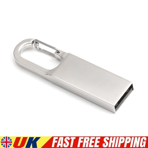 32GB USB 2.0 Flash Drive Pen Metal Key Ring Memory Storage U Stick Pendrive