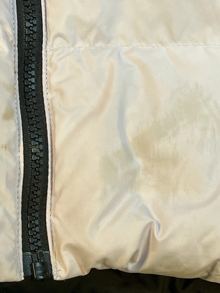 Chaleco acolchado retro púrpura claro/negro The North Face Kids 1996 talla XL Foto 2 de 4