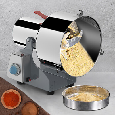 2KG Electric Herb Grain Spice Grinder Mill Cereal Grinder Flour  Machine