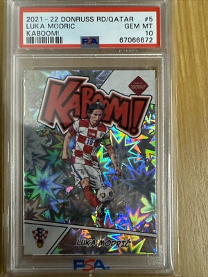 2021-22 Panini Donruss Road to Qatar - Kaboom! Luka Modric