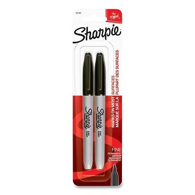 SHARPIE 30162PP FINE TIP PERMANENT MARKER BLACK BULLET