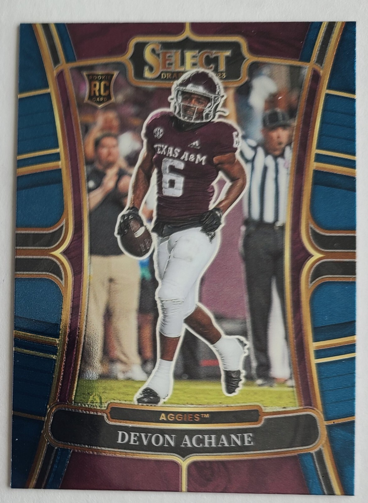 2023 Panini Select Draft Picks - Concourse Blue #20 De'Von Achane (RC)