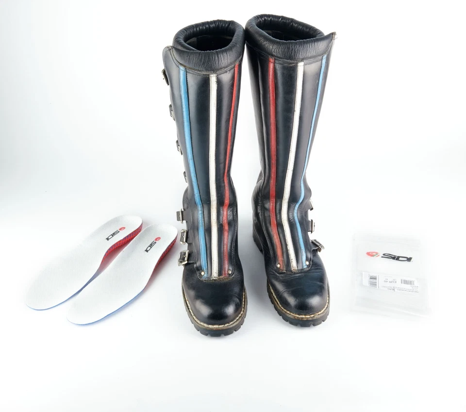 Botas de Motocross Sidi Full Bore Vintage Enduro Talla 44/45 EE. UU. 10/10,5 ¡¡ASOMBROSAS!!! Foto 3 de 4