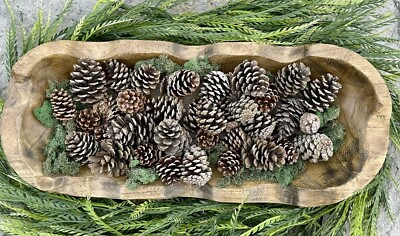 35 Natural Pine Cones, Small & Medium, Arts & Crafts, Rustic Pinecones