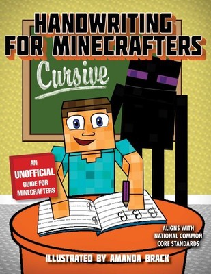 Handwriting for Minecrafters : Cursive, Paperback by Sky Pony (COR); Brack, A...