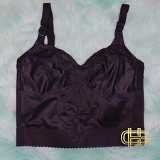 NOS Berdita Longline Shapewear Bra 15003 Black 34D