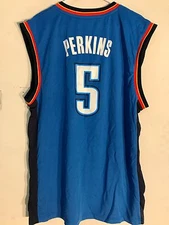 Adidas NBA Jersey Oklahoma City Thunder Kendrick Perkins Blue sz XL