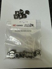 M10 SQUARE STEEL WELD NUTS   12PK