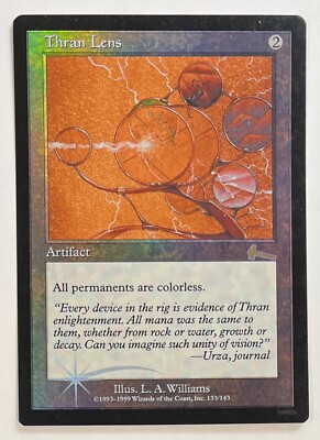 MTG THRAN LENS (FOIL) Urza's Legacy (OldManMTG 002-962) | eBay