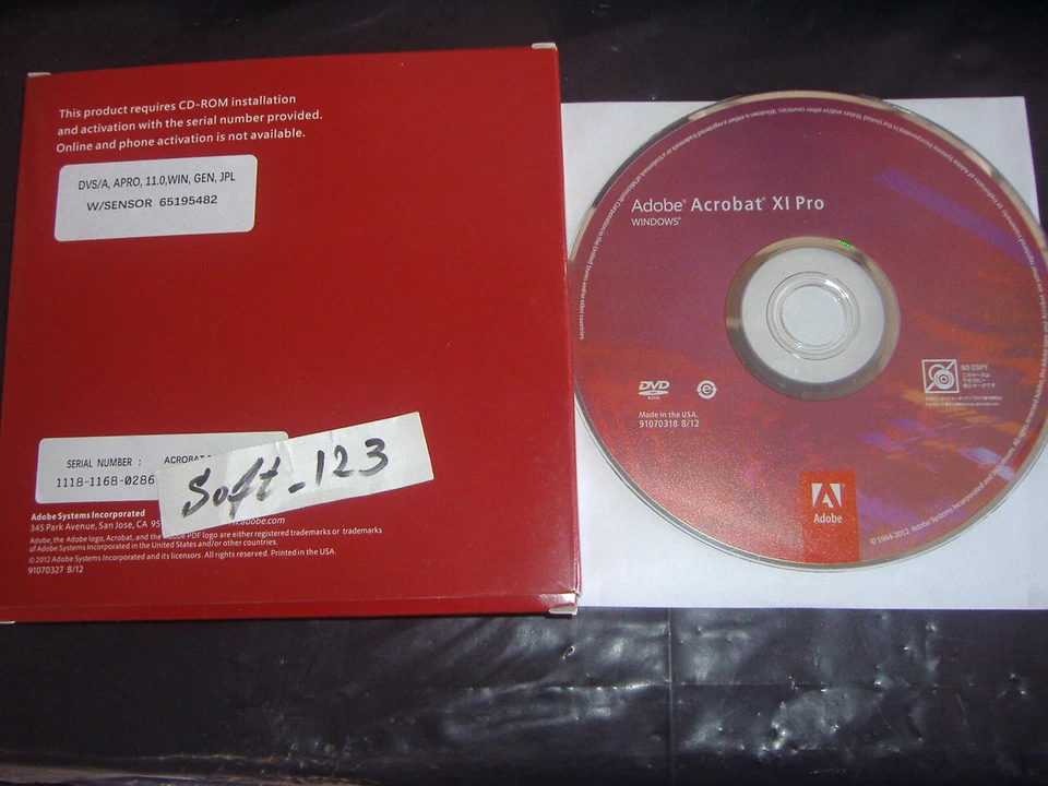 Adobe Acrobat XI 11 Pro Full Windows Licensed for 2 PC=RETAIL PERMANENT VERSION= - Image 4 of 4