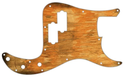 P Bass Precision Pickguard Custom Fender 13 Hole Guitar Pick Guard Brush Stain