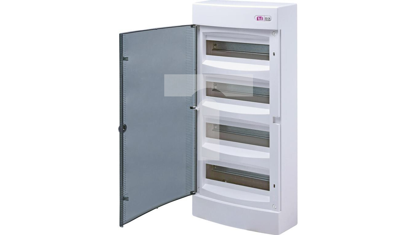 4x12 modular switchboard / transparent / IP40 ECT48PT-S DIDO 001101022 /T2UK
