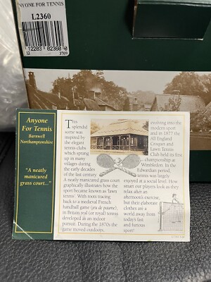 Lilliput Lane Anyone For Tennis RARE Item No L2360 | eBay