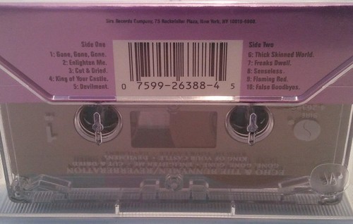 Echo & The Bunnymen "Reverberation" Original Audio cassette - Picture 4 of 6