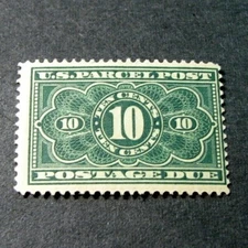 US  Stamps Scott# JQ4 Parcel Post 1913 MH L421