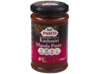 Pasco Kashmiri Masala Knoblauch-Chutney 260 g Exotisch scharf Authentisch Veggie