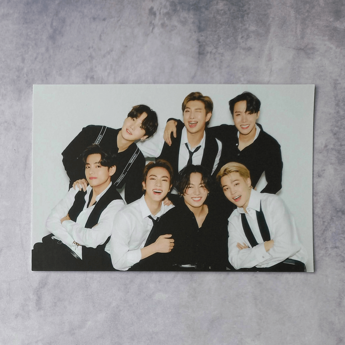 BTS 2021 New Year's Eve Live Label Concert Official Postcard - 7
