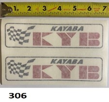 2 Kayaba Kyb Clear Decal Vintage Rm Yz Cr 125 250 360 400 500 Ahrma Sticker