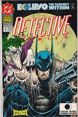 DETECTIVE COMICS ANNUAL #5 1992 SAM KIETH BATMAN THE JOKER EPIC