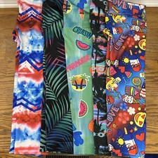 Lot Of 5 - NOBO Junior's Capri Leggings - Size M - Assorted
