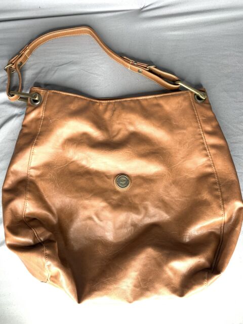  Brown Capezio Shoulder Bag Purse Large Purse Bag aa72