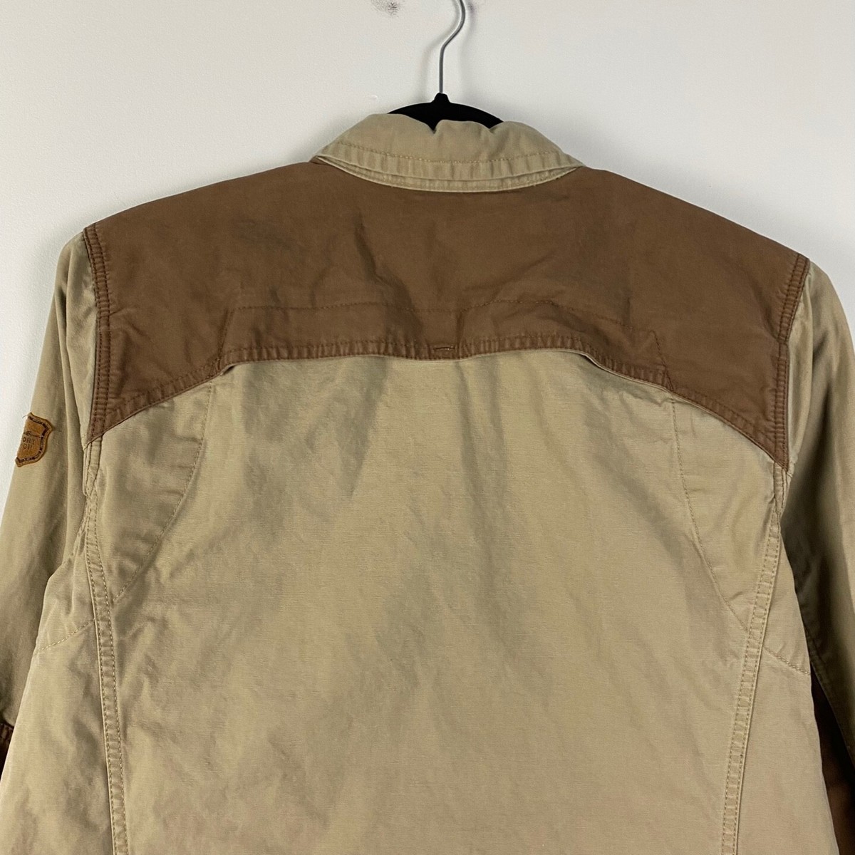 わ*め様 70s Eddie bauer elbow patch wool bo EDDIE BAUER VINTAGE MENS USA MADE ELBOW PATCH 100% WOOL