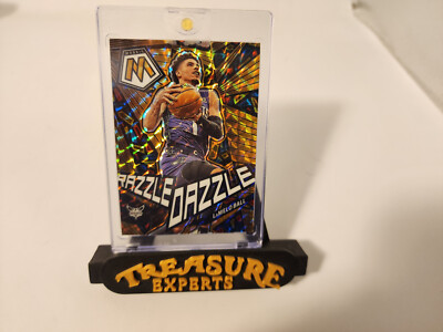 2022-23 Mosaic #15 LaMelo Ball Razzle Dazzle Short Print Insert Hornets Mint