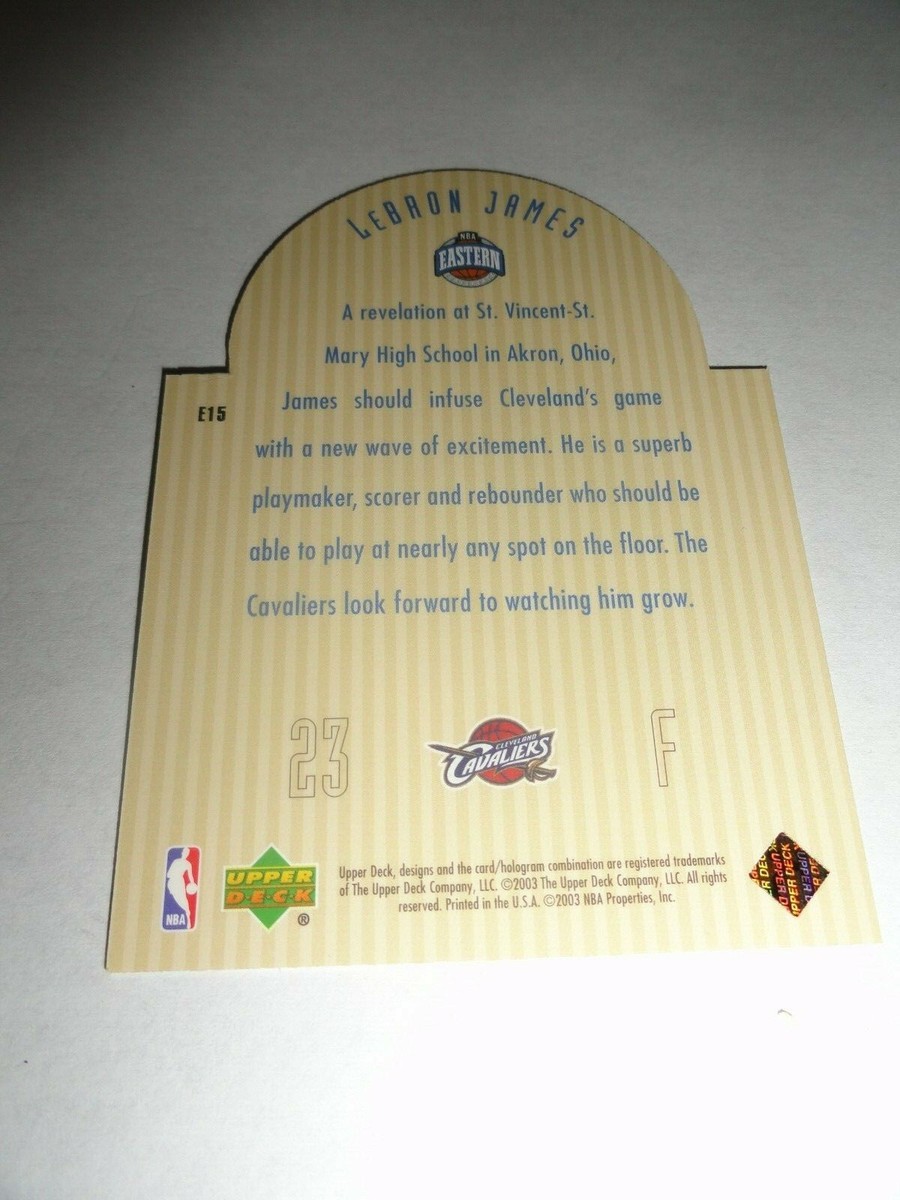 03-04 UD Future All-Star Die-Cut レブロン RC 2003 Upper Deck Future All-Star Die-Cut Lebron James | PSA CardFacts®