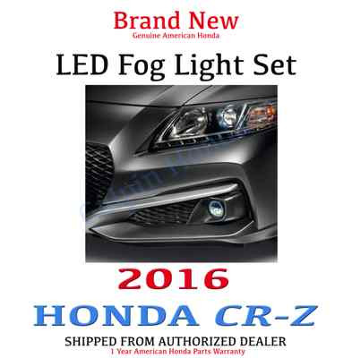 Genuine OEM Honda CR-Z LED Fog Lights Set 2016 CRZ | eBay