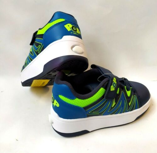 Pop Heelys Shoes Burst Navy/Royal/Lime Schuh mit Rollen  Sneakers Gr. 35 - Bild 1 von 7
