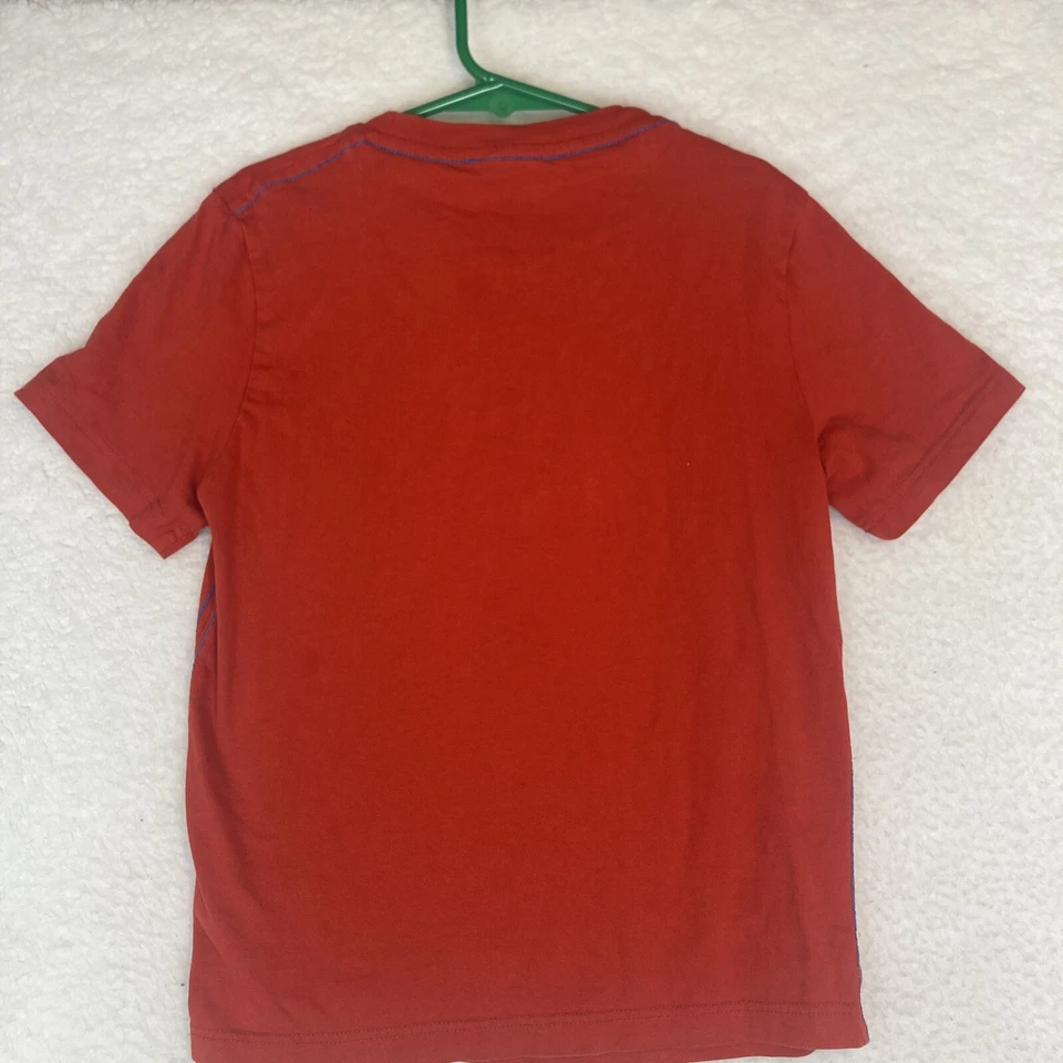 Little Marc Jacobs Boys Kids T-Shirt Size 10 years New York Designer Red Skyline - Image 4 of 4