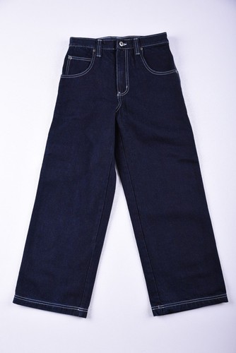 Boy Eagle Blue Jeans relaxed straight fit carpenter jeans 100% Cotton Solid 8-18 - Picture 7 of 7