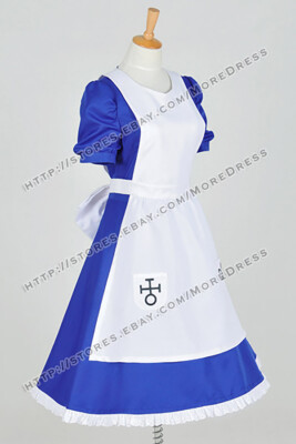 alice madness returns blue dress Alice: Madness Returns Alice Dress Cosplay Costume Female / 3XL main image 0