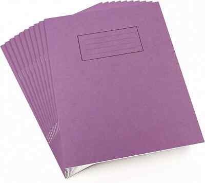 Schulheft liniert mit Rand 229x178mm 8mm Linien lila 25 Stück - Markenartikel
