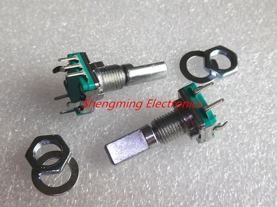5 x Rotary encoder code switch EC11 audio digital potentiometer with switch 5Pin